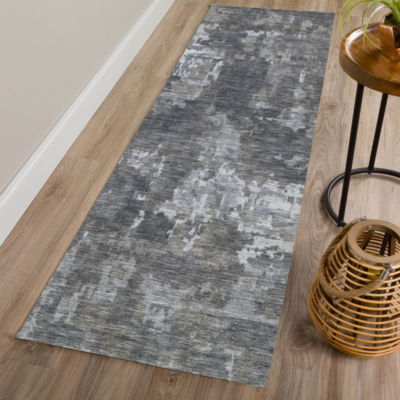 Machine Washable Indoor/Outdoor Francky ACN2361 Casual Rug, Runner 2'3" x 7'6"
