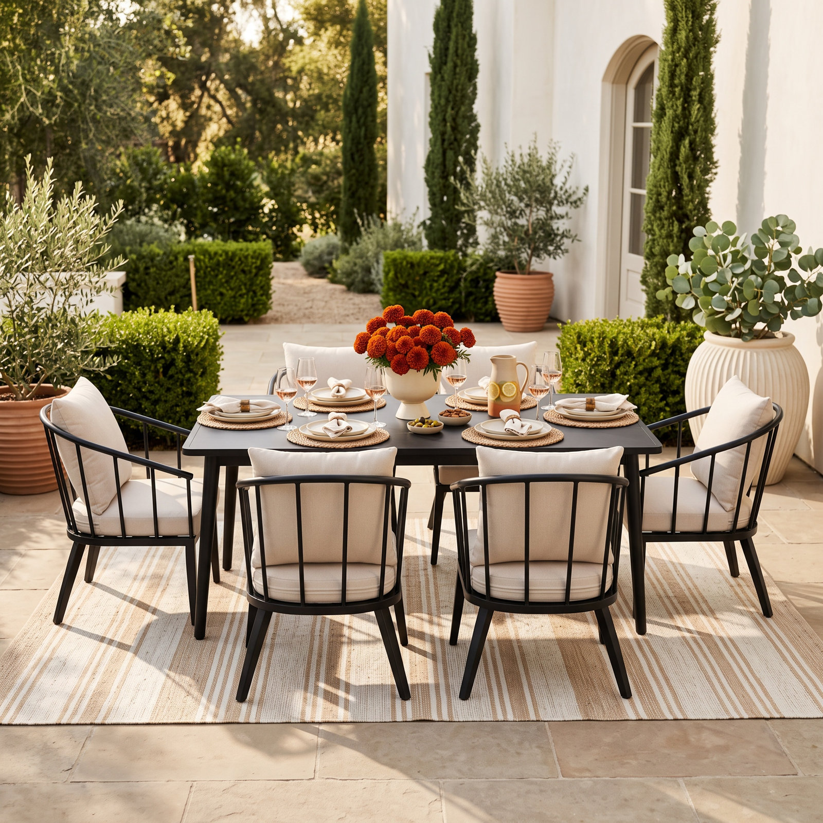 Serena 70" Sunbrella® Patio Dining Set