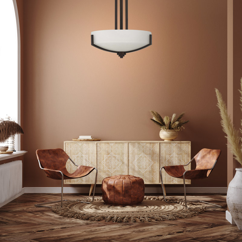 Hier 3 - Light Single Pendant, Bronze