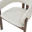 49 cm H Linen Wing Back Armchair-1736951787