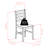 Kota Solid Wood Top Dining Set