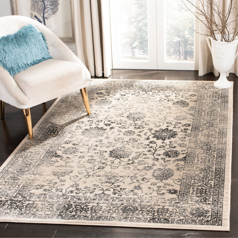 Minonk Performance Geometric Rug, Rectangle 4' x 6'