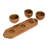 Loon Peak® Albirtha Teak Condiment Server