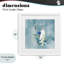 «Floral Bathroom Rules», impression encadrée sous verre brossée, design par Nan-2142393935-2142393920