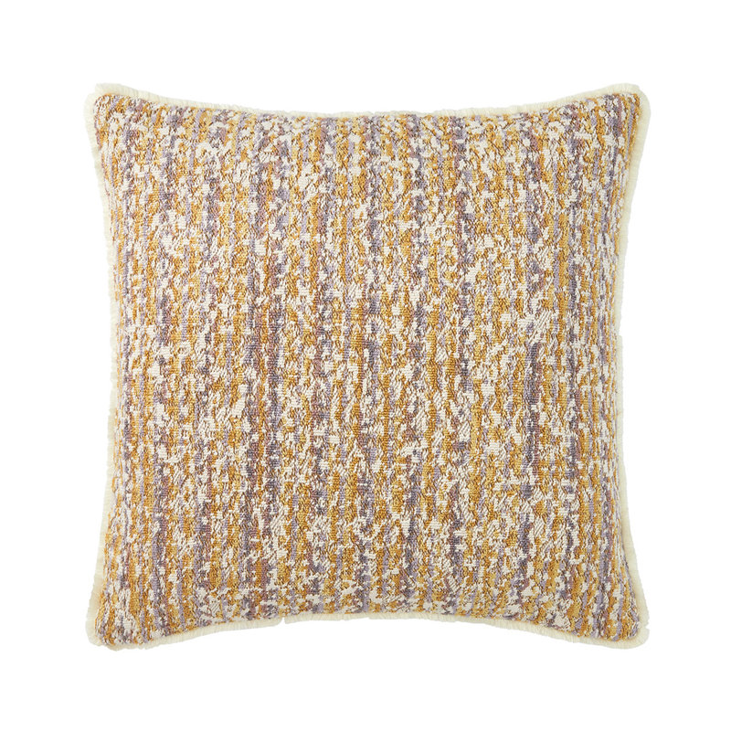 ILLUSION Pillow Cover & Insert, Square 18", Yellow