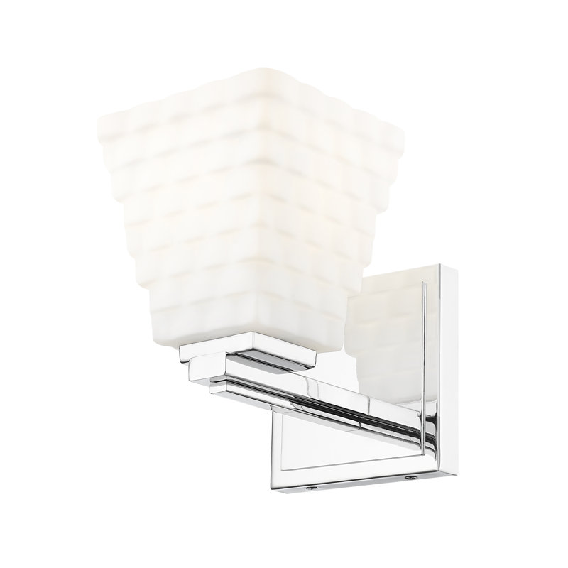 Teyona 1 Light Wall Sconce, Polished Chrome
