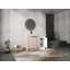 Meuble-lavabo autoportant de 42 po avec lavabo en céramique et armoires de rangement, porte à fermeture en douceur, armoire combinée 02430 + 0312, ensemble KD-126528547-126528541