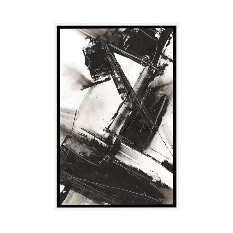 « Diagonal Matrix II » par Ethan Harper, reproduction d’art, Aucun mat, H 26 po x l 18 po x 1,5 po, Toile blanche encadrée