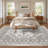 Malaika Machine-Washable Non-Slip Medallion Area Rug-2138617569-2120214768