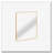 Metal Framed Square Bathrrom Mirror for Wall-1742907047