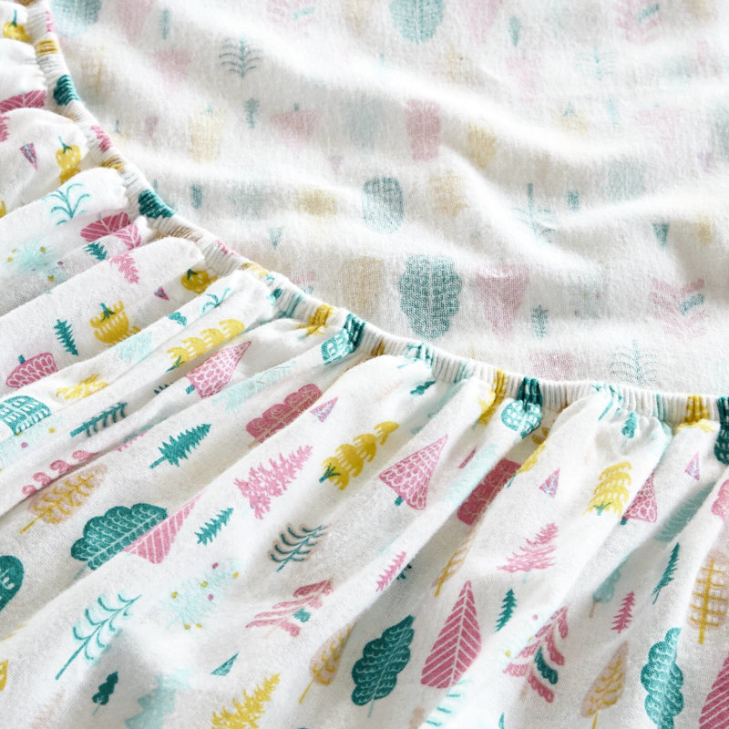 Ensemble de draps en flanelle de coton 3 pièces TG
