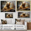 Bear Bears Boundary II - Reproductions encadrées d'ours-698475039-698475011