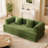 Boneless Modern Convertible Sleeper Sofa Bed with 2 Pillows - Foldable Floor Couch, Modular Sectional for Living Room, Bedroom & Studio, No Assembly Required-979848248