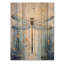 Libellules, ailes iridescentes III - décoration murale en bois de libellule sur bois de pin naturel-117612603
