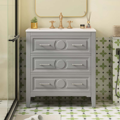 Meuble-lavabo 30 po avec lavabo