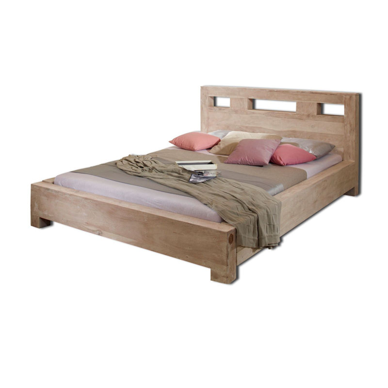 Nature Solid Wood Bed, Super King (6')