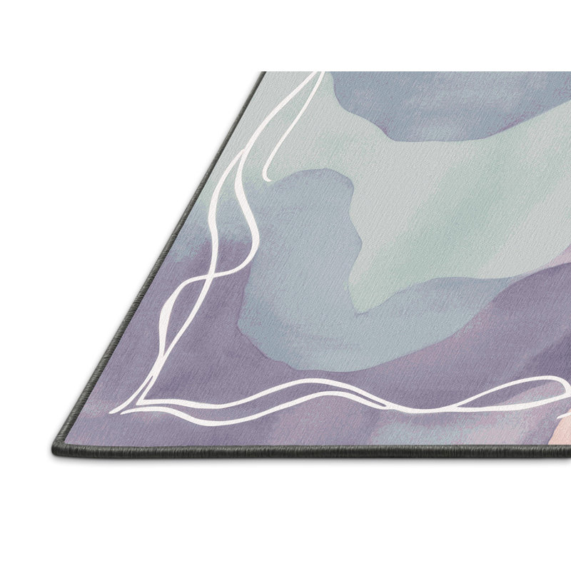 Misty Lagoon Rug, Rectangle 8' x 12'