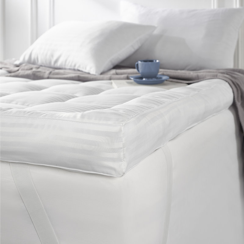 Luxurious Hotel Quality 10cm Mattress Topper – Extra Thick, Plush Comfort & Supportive Sleep Upgrade, Kingsize (5')