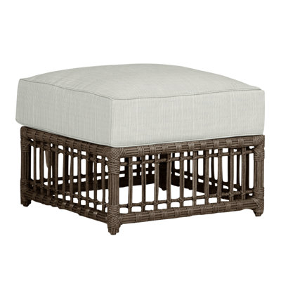 Newport Outdoor Ottoman with Cushion