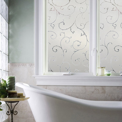 Etched Lace Window Film 24" x 36"