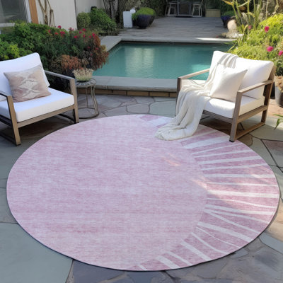 Tapis intérieur / extérieur Melania avec envers antidérapant