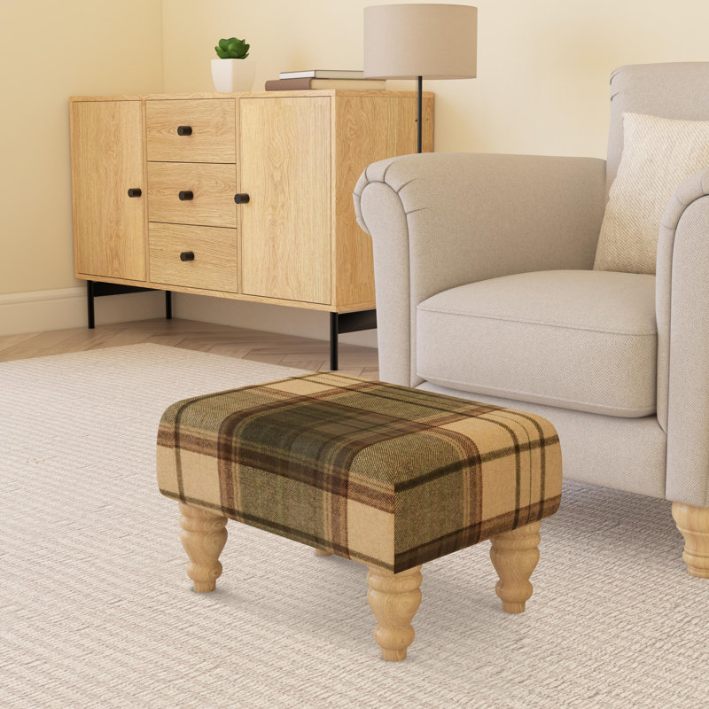 Manufactured Wood Accent Stool, Natural