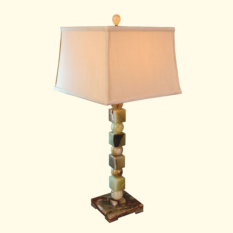 Lampe de table en marbre Chartreuse 32 po