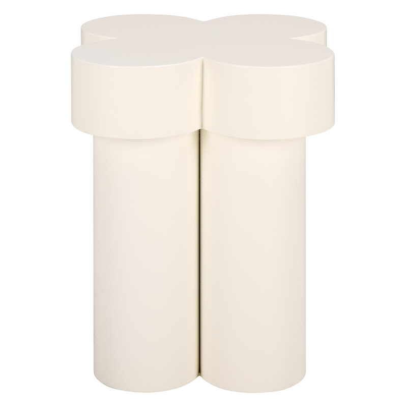 Bastien Accent Table, Ivory
