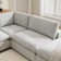 115.8'' 6-Piece Chenille Upholstered Modular Sectional With Ottoman