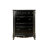 Black Solid Wood Shoe Storage Bench-256602774-256602773