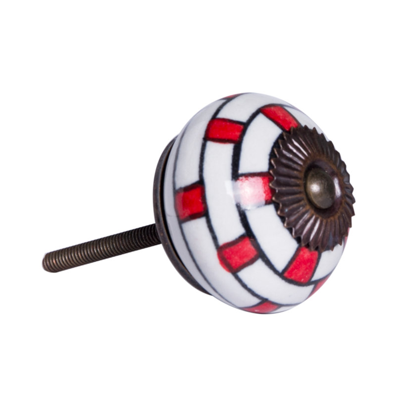 Handpainted Round Knob