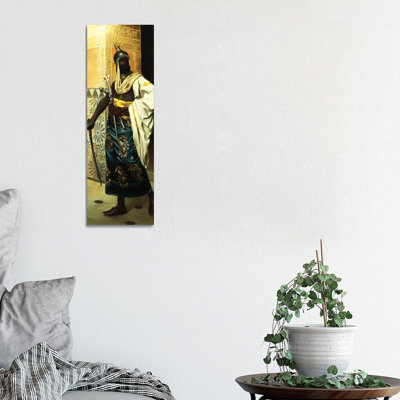 Nubian Guard by Rudolf Weisse - Wrapped Canvas Panoramic Print