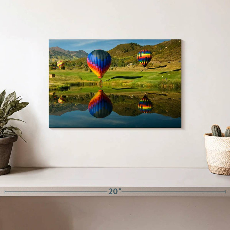 Snowmass Balloon Festival, H 8 po x l 12 po