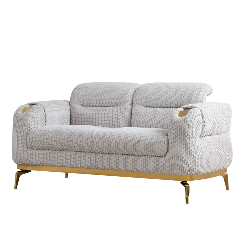 Canapé # 8425 Zoe, Gris, 71" W