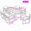 Patio Dining Set with-846315111