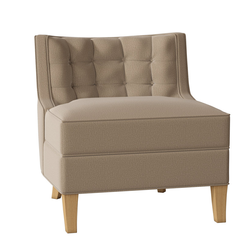 Social Slipper Chair, Amber, Sunny Linen
