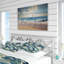 Waves Japanese Hokusai Pattern - Ensemble de housse de couette Coastal-910011516