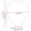 195cm W x 35cm D Steel Arbour-125281673