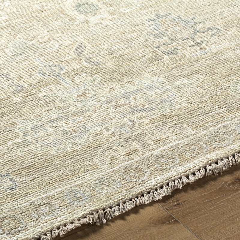 Rectangle Antalya Wool Area Rug, Rectangle 10' x 14'