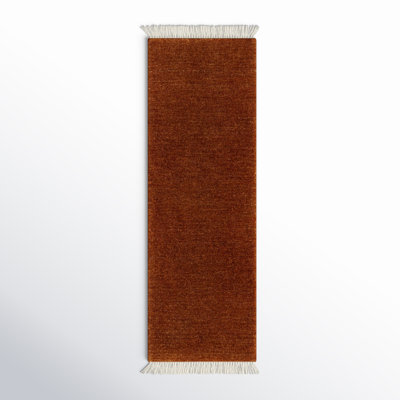 Clio Hand-Woven Gray Wool Rug