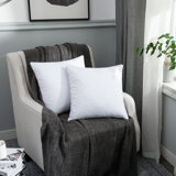 Solid Colour Feather Pillow Insert