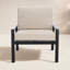 Chaise d'extérieur en aluminium Abiella Mittal