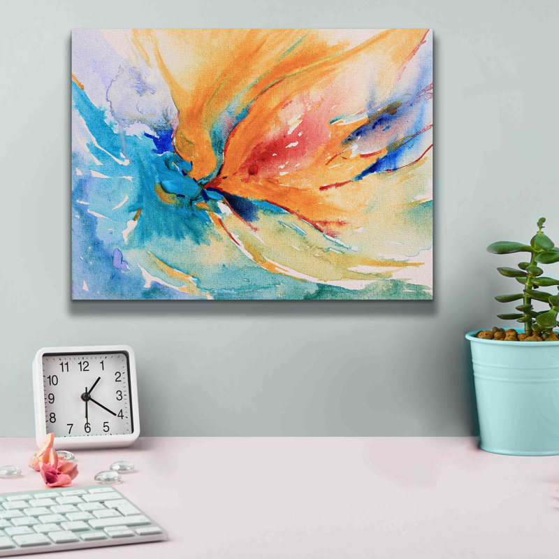 «Happiness» par Christov Art, estampe numérique sur toile, H 12 po x l 16 po x P 0,75 po