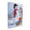 Bonhomme de neige avec toile-cadeau, art mural par Jason Kirk