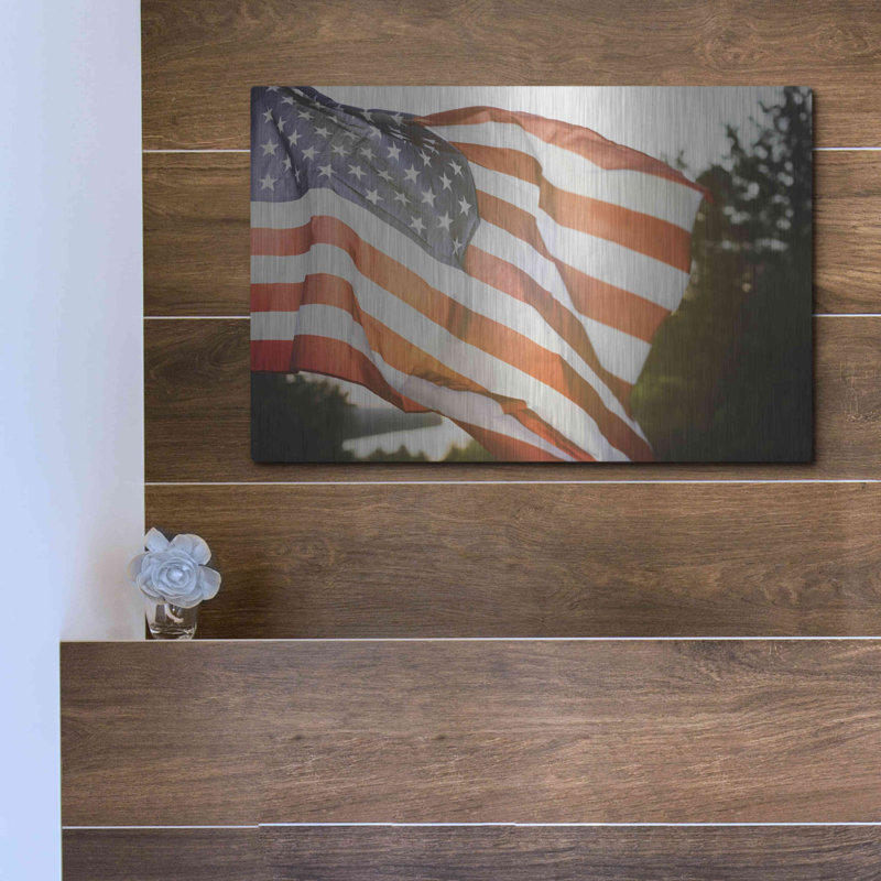 «God Bless America» par Luxe, H 12 po x l 16 po