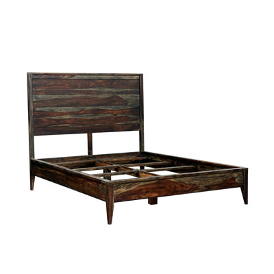 Chaniya Solid Wood Platform Bed