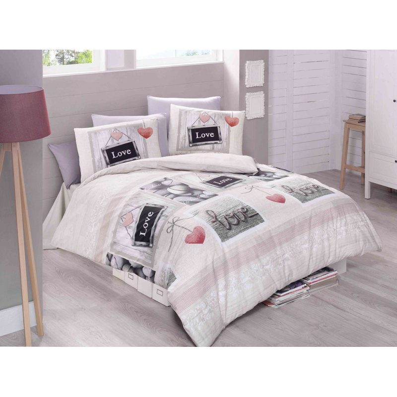 Spiva Abstract Duvet Cover Set with Pillowcases