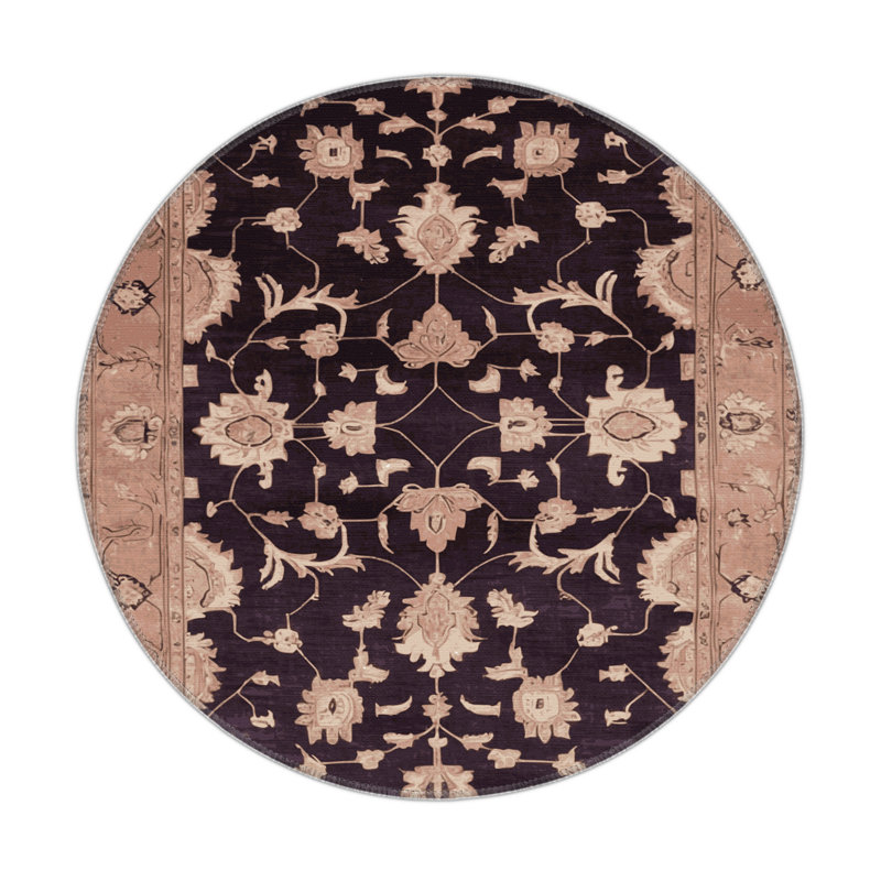 Overdyed Beige Indoor and Outdoor Area Rug, Rectangle 3' x 5'