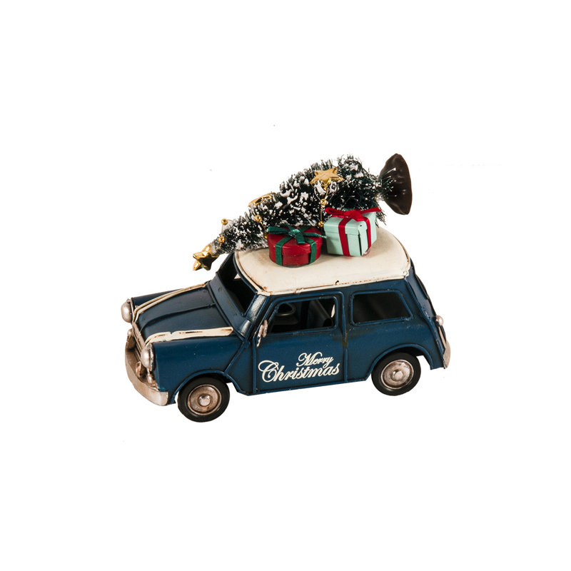 Voiture de Noël Raeford Mini Cooper