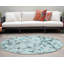 Tapis d'intérieur rond 8 pi